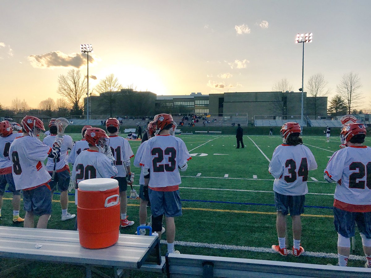 MrClemmer's tweet photo. Boys lax in action tonight @FallstonHS. Go Cougars! https://t.co/0msQAPKGPB