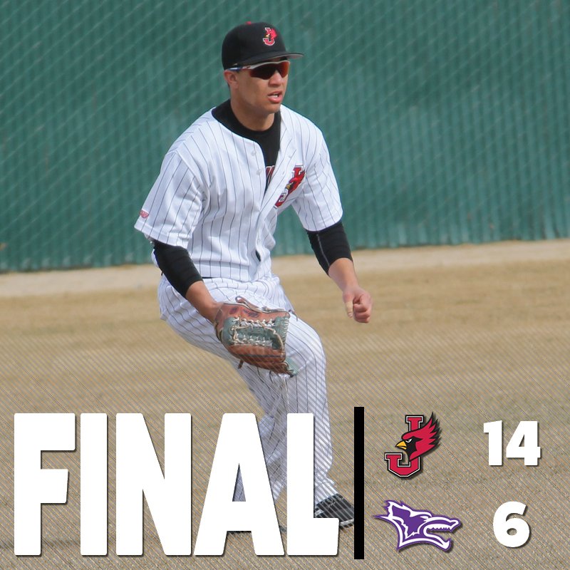BASE | FINAL | The offense gets it done as <a href="/Jewell_Baseball/">William Jewell Baseball</a> wins at Kansas Wesleyan. The Cardinals posted 16 hits led by three apiece from Ben Pautler and Robbie Colburn. #DefendTheNest