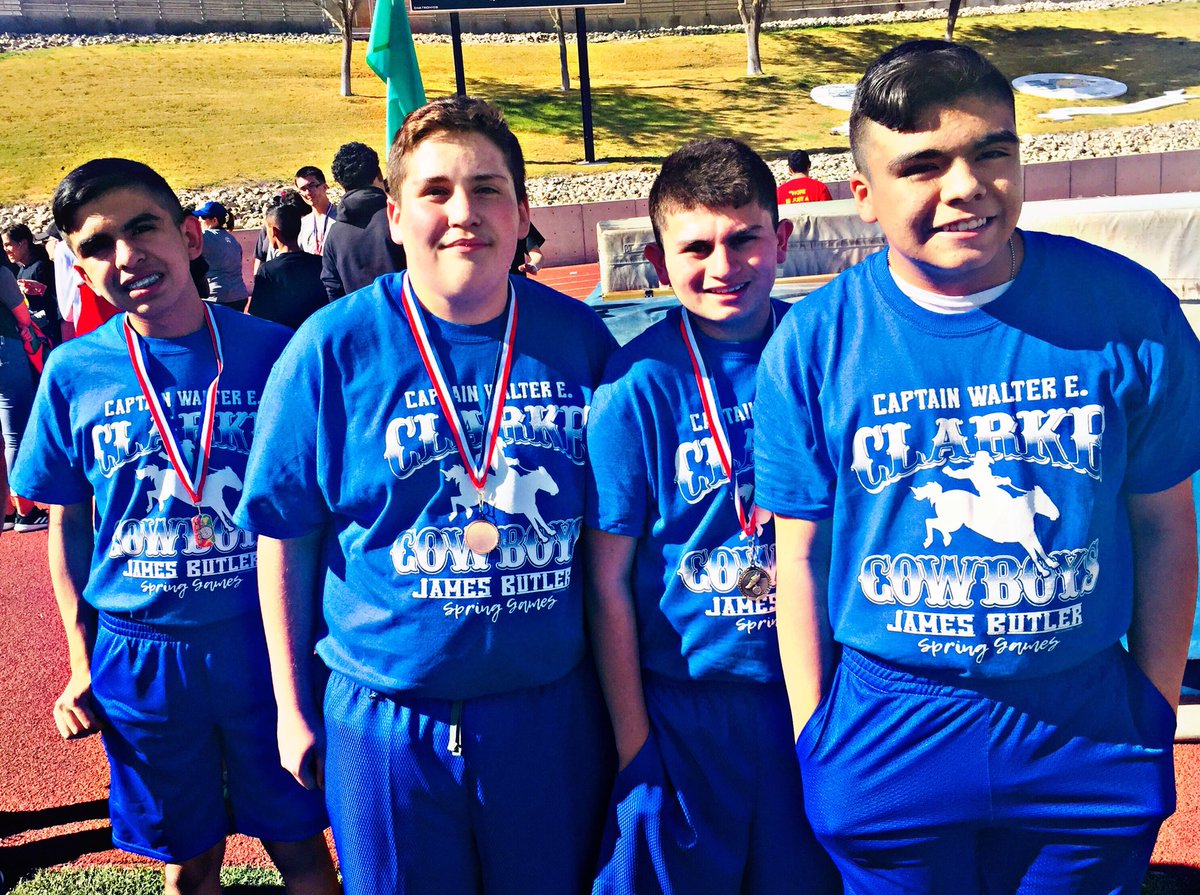 LLOPEZ_CMS's tweet image. Let’s hear it for the boys in blue! Outstanding job Cowboys! 💙 #TeamSISD #SpringGames #SpringGames2018 @WClarke_MS