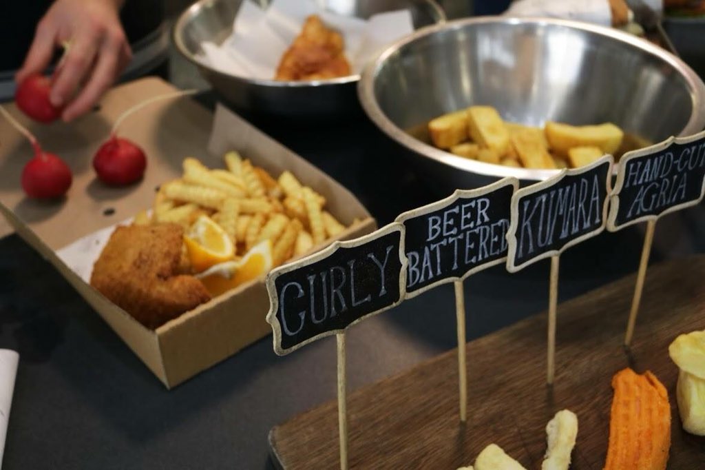 Feeling all summery again today #loveautumn #fishnchips