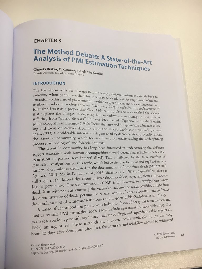 mitofox's tweet photo. My book chapter is finally out! I received my copy of #forensicecogenomics today. https://t.co/UqsCVWclxP