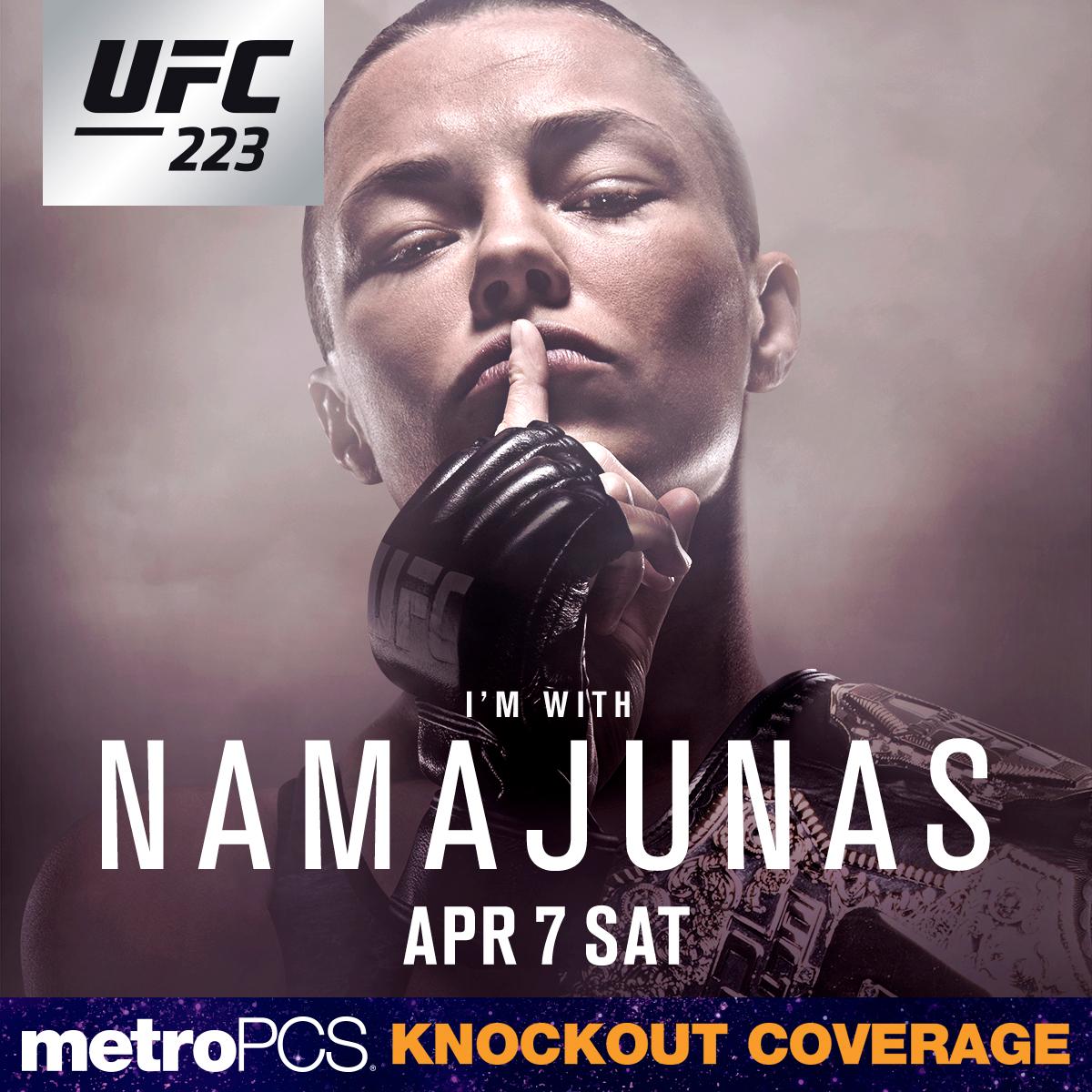 Time to silence the doubters.

RT if you're w/ Thug 🌹 | <a href="/RoseNamajunas/">Rose Namajunas</a> | Saturday, Apr. 7 | LIVE on PPV | <a href="/MetroPCS/">Metro by T-Mobile</a> #UFC223