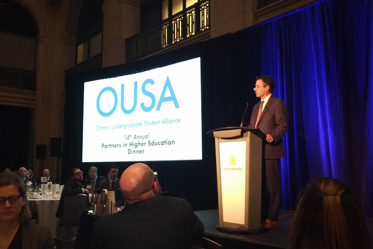yourWUSAVP's tweet photo. At @OUSA #PiHED with @StackhouseJohn speaking about the future of education, employment and how Canada runs in the global skills race https://t.co/x7zoH3gCM3