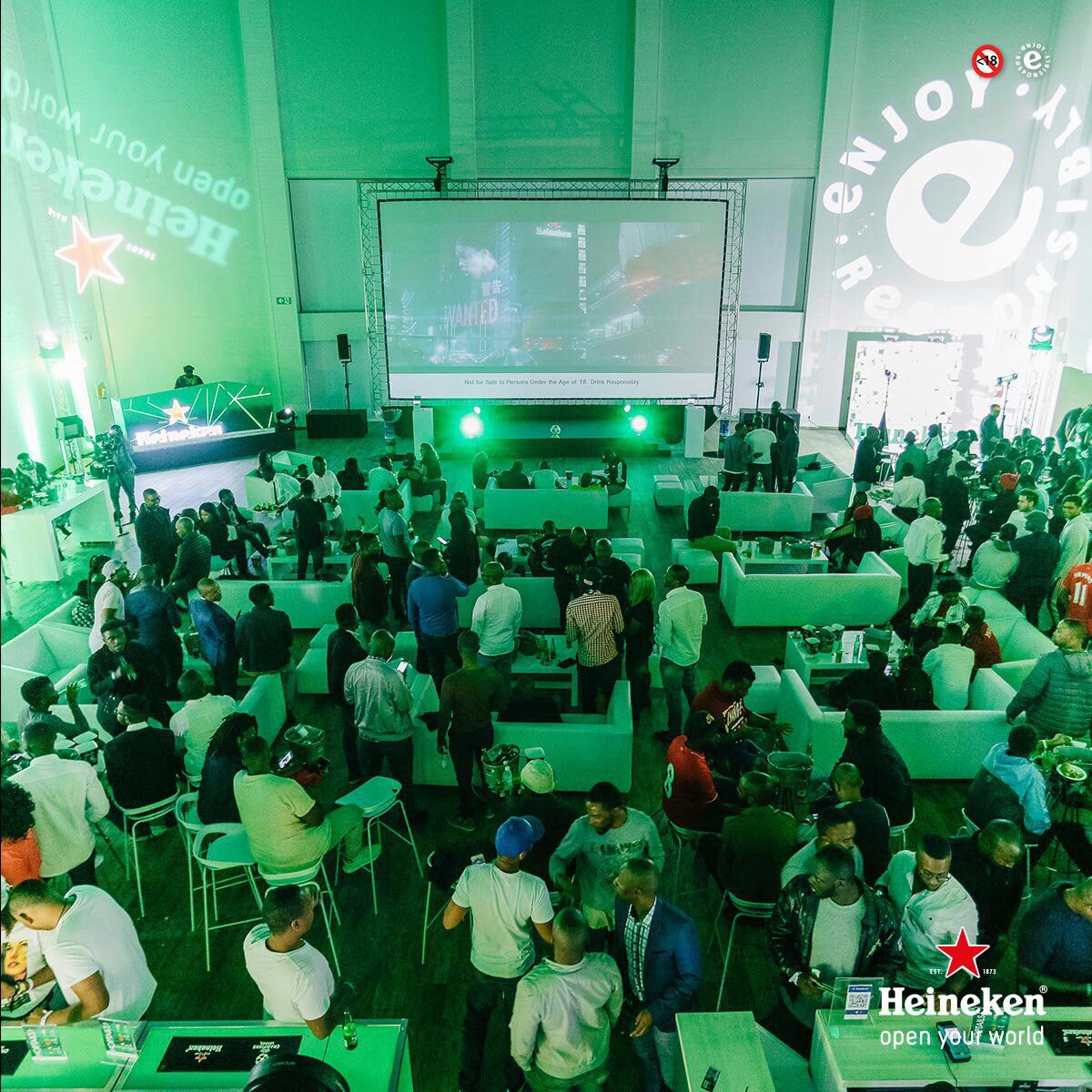 An amazing event his evening at the <a href="/Heineken_SA/">Heineken SA</a> UEFA Champions League experience!  #ShareTheDrama