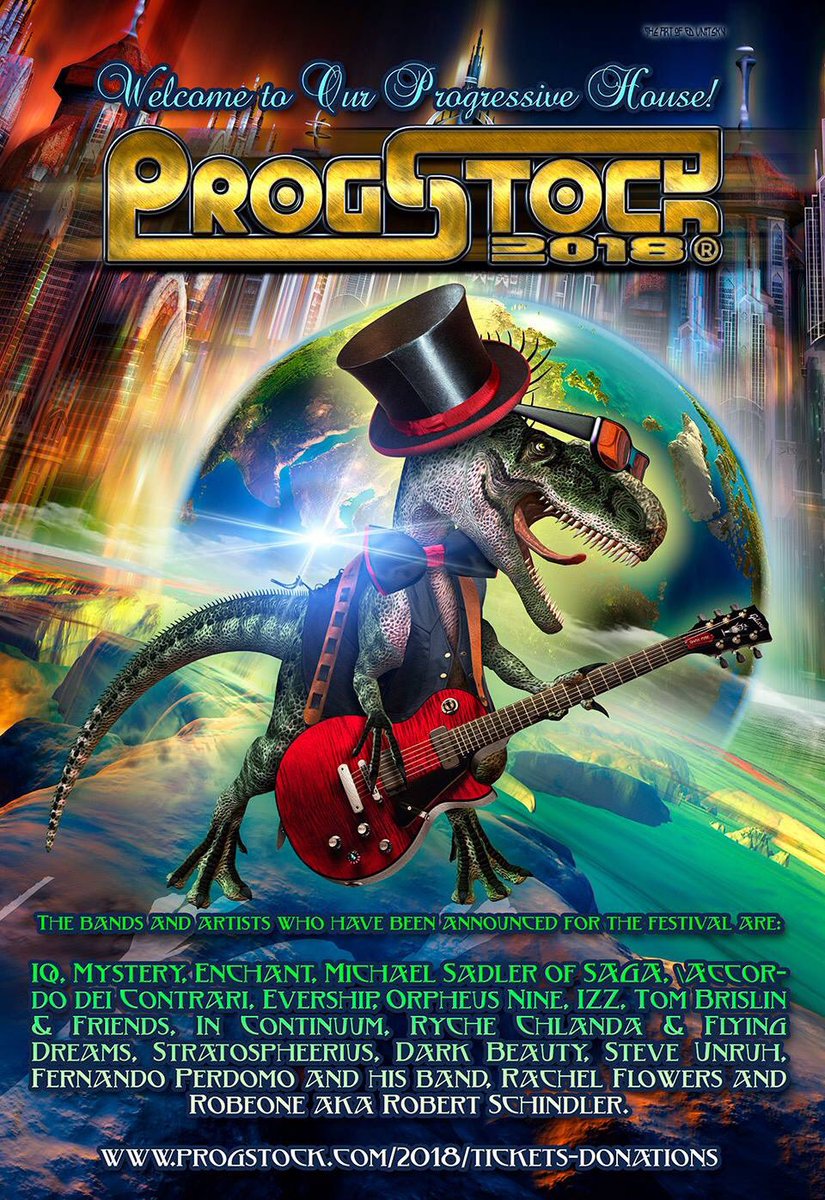 Robeone1's tweet image. Come And See The Show It’s Prog and Roll 😜 #progstock2018
