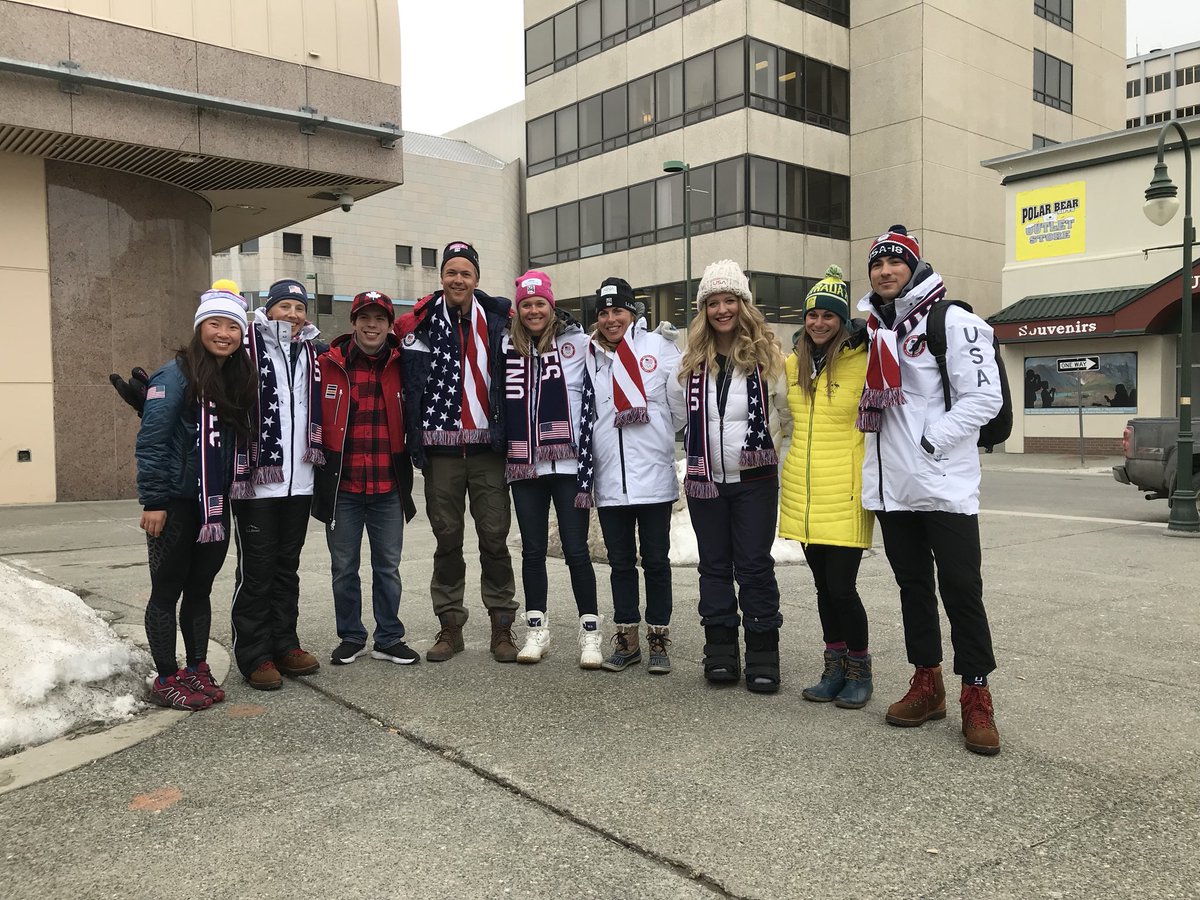 Alaska Olympians are ready to celebrate with Anchorage #goldmedalcelebration