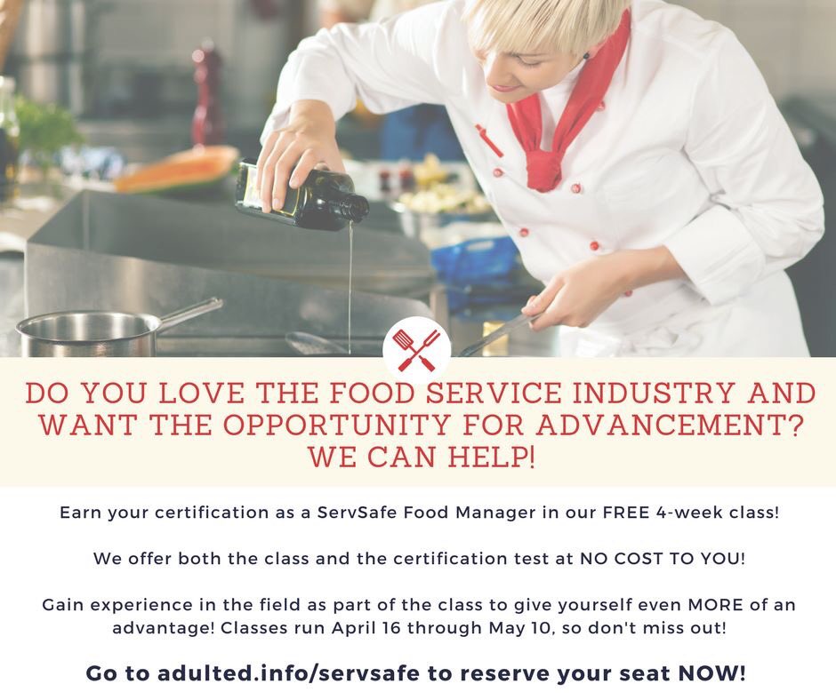 Know someone who wants to advance to management in the food service industry?