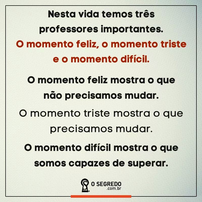 Três  professores da  vida.