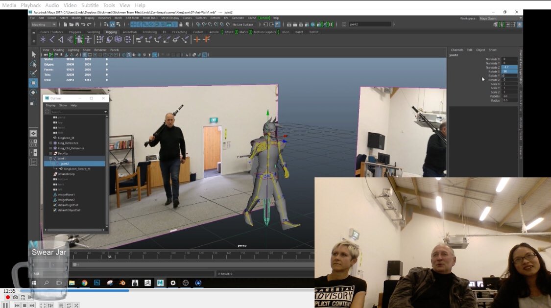 StickmenMedia's tweet photo. Back after the long weekend talking about animating the walk cycle of King Leon https://t.co/wOsmRSSlHL @AfterTheLightVR @Twitch #gamedev #LikeABoss https://t.co/DqFvLwpkLf