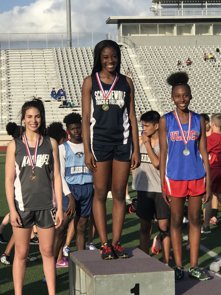 CoachAtkins27's tweet photo. District Champion! 100 meter hurdles. Congratulations! @SchindewolfKISD @TWolfAthletics1 https://t.co/2TBDKVVBvU