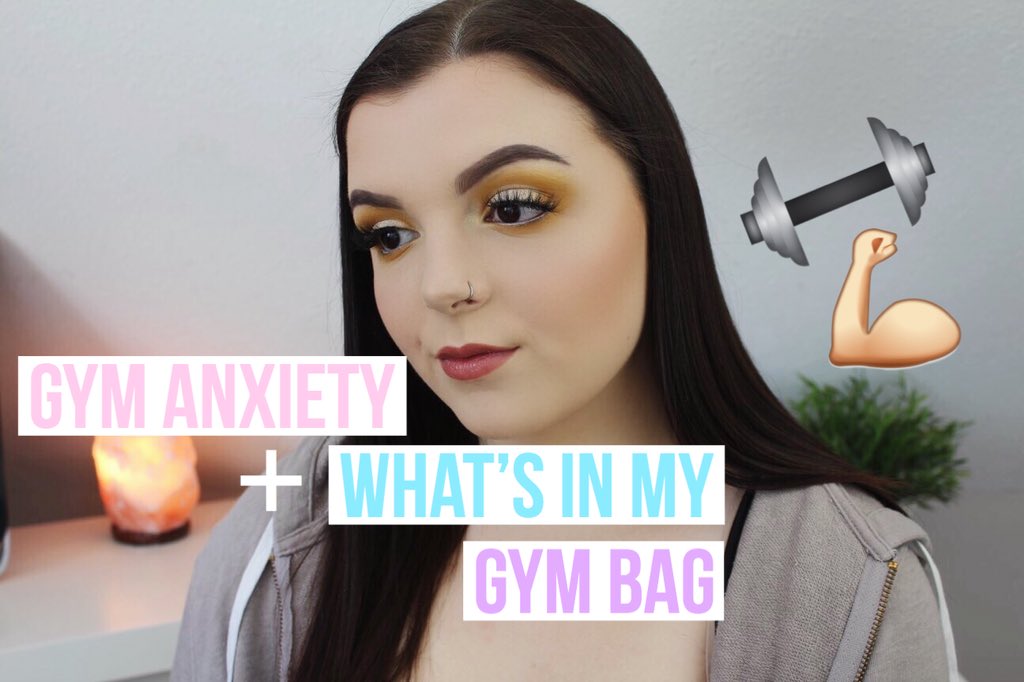 allofamelia's tweet photo. My new video is up on my channel! It’s all about dealing with gym anxiety and what I keep in my gym bag! Check it out and subscribe if you enjoy 💪🏻💦 https://t.co/L4KRE0kBQ8 #makeupvlogger #fitness #gym #workout https://t.co/HCQfelRFLS