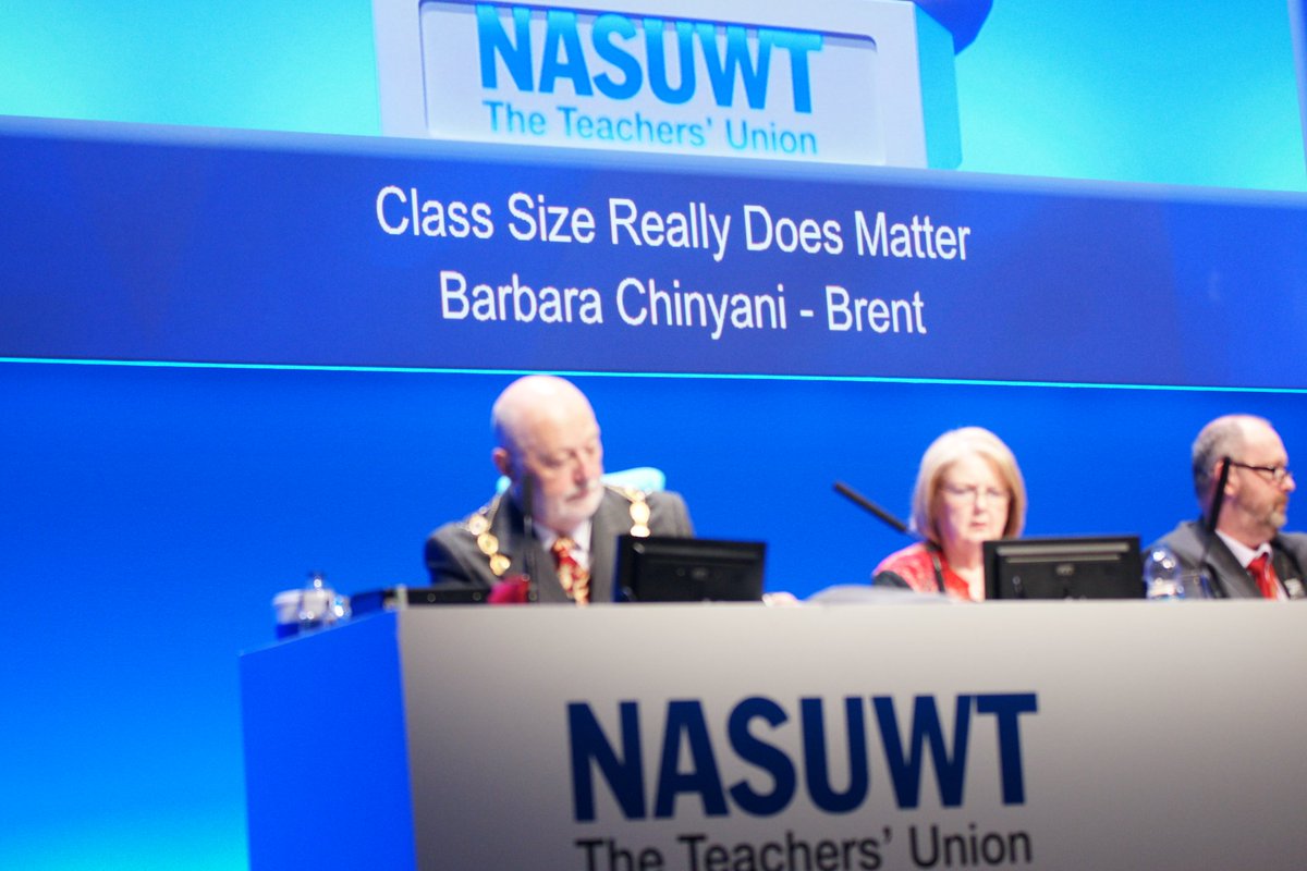 #NASUWT18 Teachers are Torchbearers, safeguard their mental health. Class size matters!