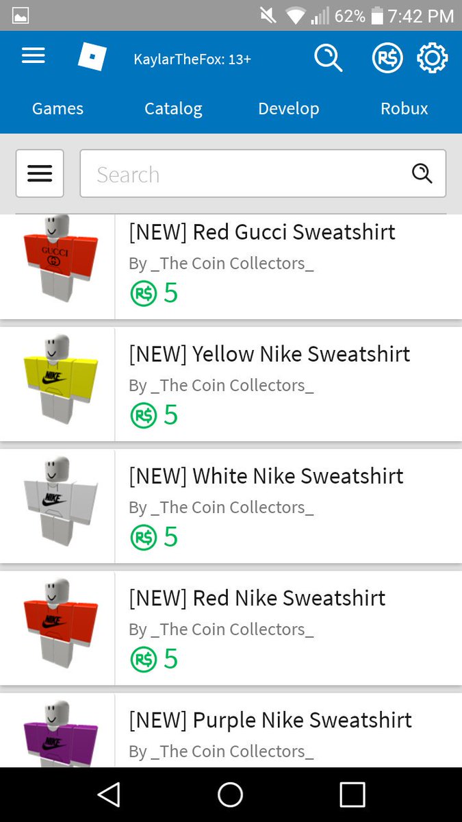 TCCROBLOX's tweet photo. Check out our clothing at https://t.co/IvDIkpAc9X 2-10 robux only!

#roblox #robux #EggHunt2018 #RobloxDev #ripull https://t.co/Wx5nzSffKX #4 https://t.co/xABZhTbYRR