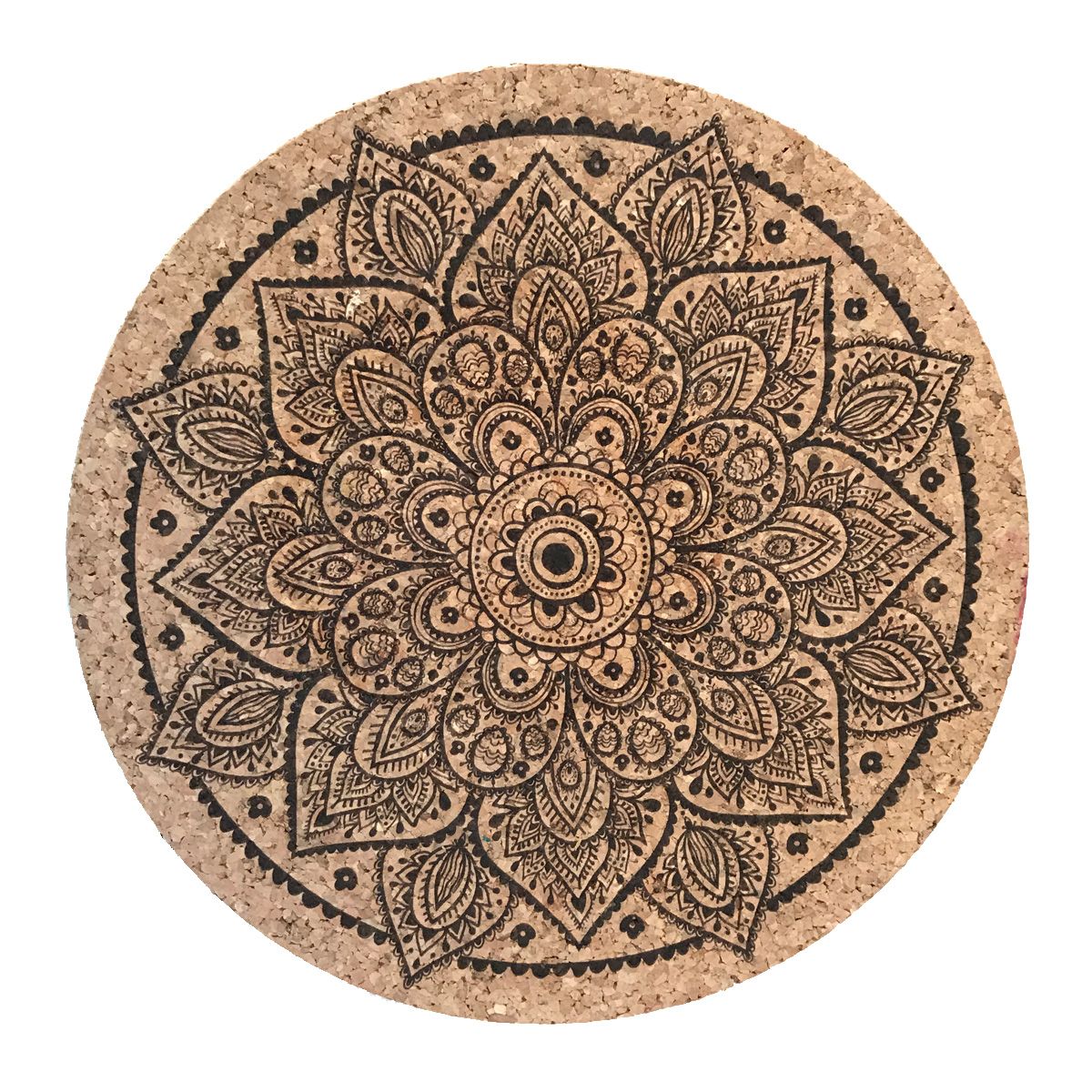 Humble_Elephant's tweet photo. NEW! Mandala natural cork trivets not only protect your table but also add a statement. Now available: https://t.co/CNIP3avkZM #dinnerparty #hostessgift #makeyourfirendsjealous https://t.co/bLZfPfEOec