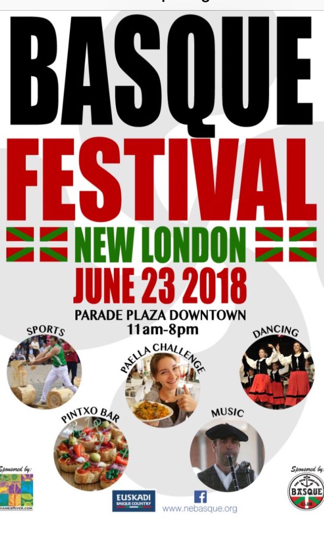 NEBasqueClub's tweet image. #basque #festival June 23 #pintxos #music #fun