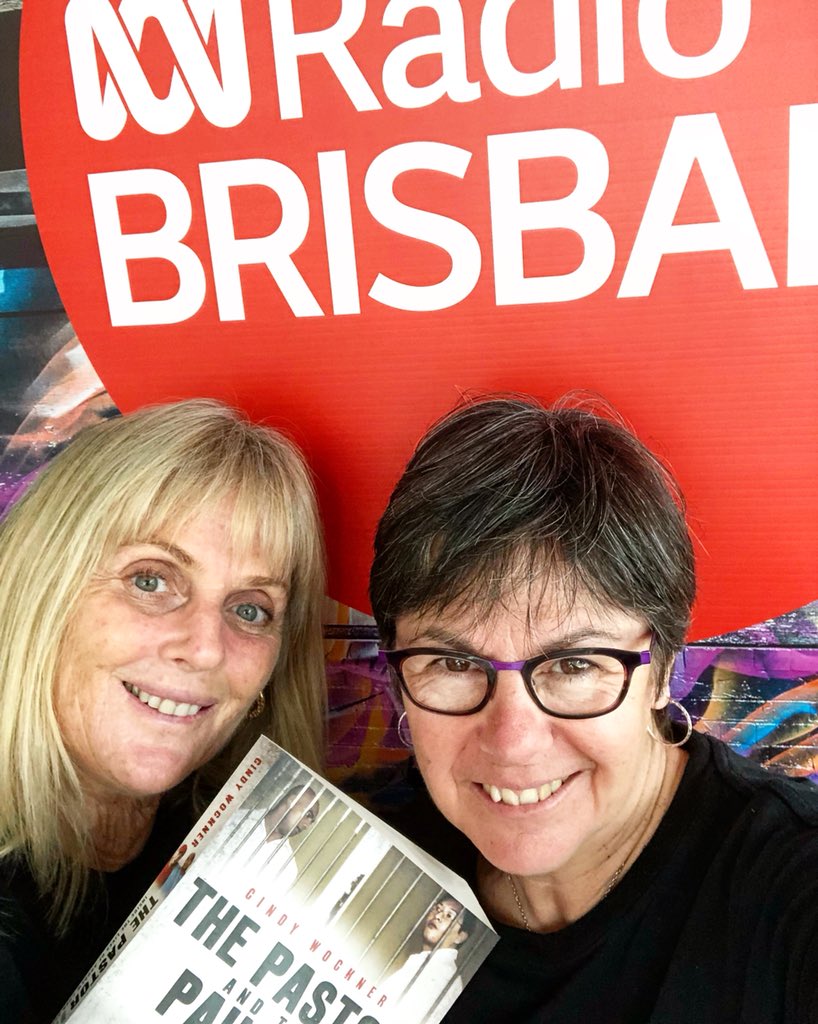 DebKilroy's tweet photo. ABC Radio talking about crime &amp; punishment with @KPateontheHill @ABC @abcbrisbane  #thepastorandthepainter #andrewchan #myuransukumaran #abcradio #abc #radiointerview #crimeandpunishment #prisonabolition #PIC Tune in now @CindyWockner #abolishdeathpenalty https://t.co/vTbHAL8qte