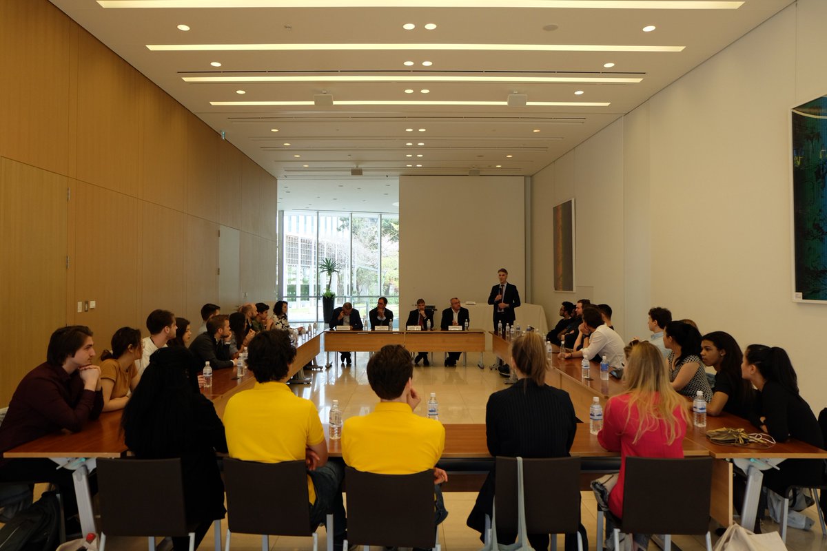 DonBrentino's tweet photo. A tremendous pleasure to receive 29 International Business students from Karel de Grote University College of Antwerp @kdghogeschool, showing profound interest in Japanese business culture @BelgiumEmbJapan @FlandersTrade @PatrickHebb #publicdiplomacy #investinfuturegenerations https://t.co/0pOMreMKjN