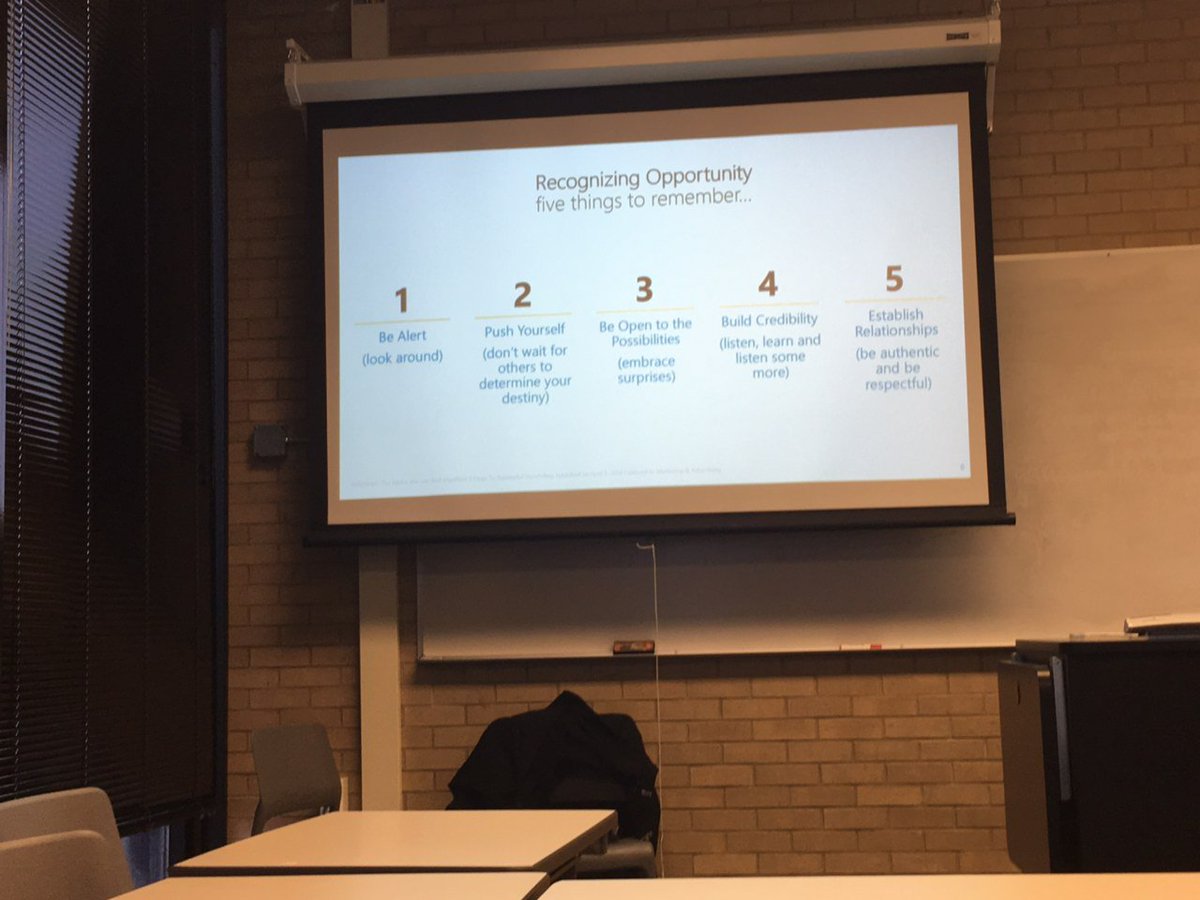 DrakePRSSA's tweet photo. Lessons learned from our speaker tonight: Be open to anything that comes to you and accept the surprises life throws at you. You never known where it will take you. https://t.co/EwzUeK82Js