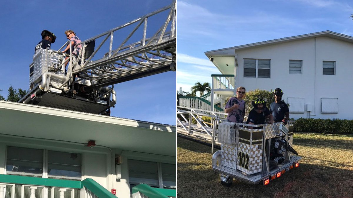 Firefighters rescue would-be filmmaker from apartment building roof bit.ly/2Gsn9t4 https://t.co/Nl0EQGXI67