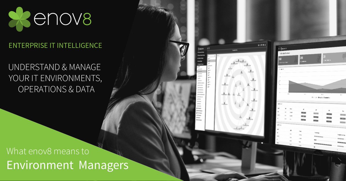 enov8inc's tweet photo. What “enterprise IT intelligence” means to IT & Environment Managers. https://t.co/ZOZnyHsNX0
Enov8, helping organisations better understand & manage their IT Environments, Operations & Data.
#TestEnvironmentManagement #EnterpriseITIntelligence #EnvironmentManager https://t.co/O5x6hpKZKv