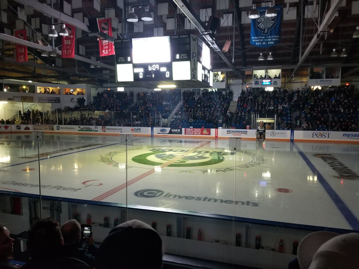 toddvallee's tweet photo. Almost go time. #GAME7 #SCvsREG #WHLPlayoffs #WHL #OurTeamOurTown #BrandedBlue https://t.co/PzMZIGcXlj