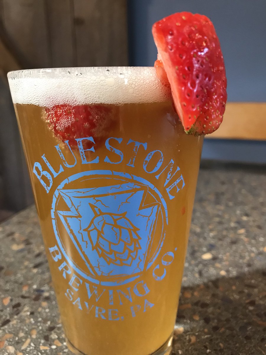 BluestoneBrew's tweet photo. Strawberry Blonde will be back on Saturday!!! https://t.co/bPZHeX6rEc