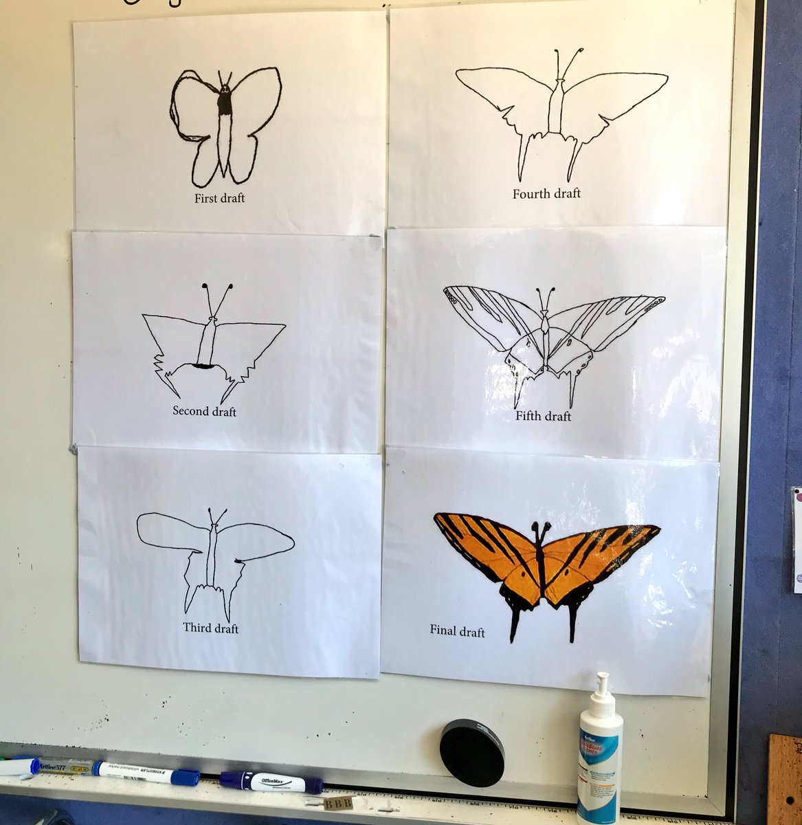 My final placement school is using Austin’s Butterfly model. It’s great to watch the students give constructive feedback and watch them take it on!! 🦋 #acuedu_p