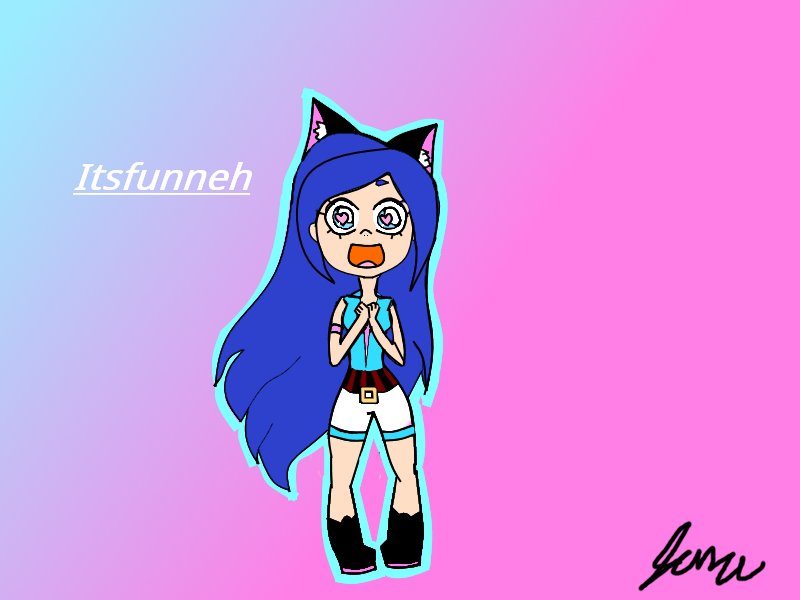Theartznerd On Twitter This Is Itsfunneh Fanart In A New Style Its My First Time Funnehcake Funnehfanart Itsfunneh Gold And Draco Are Next Mwahaha Lol Https T Co Nw7lzcuvtn