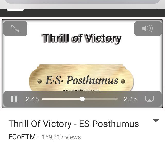 thrill of victory es posthumus thrill of victory es posthumus