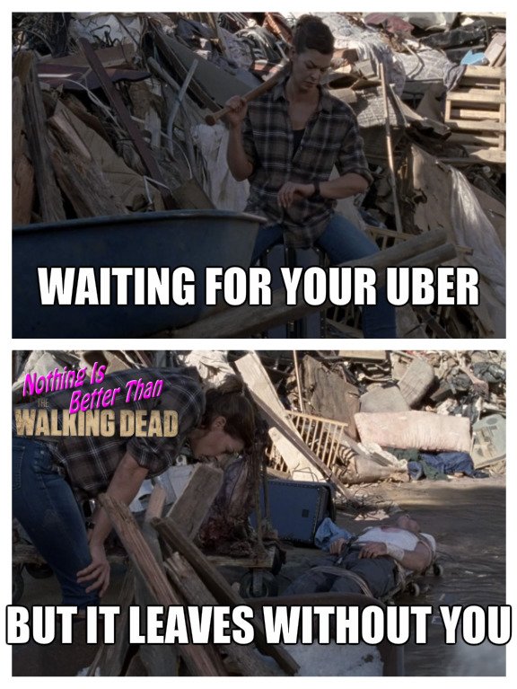 Turns up, doesn't see you and leaves

#Jadis #TWD #TheWalkingDead