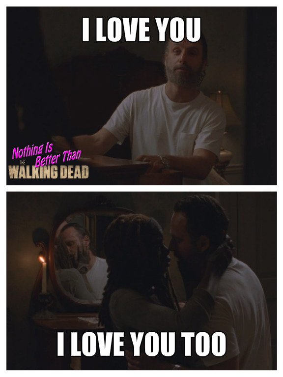 #Richonne!! 

#Michonne #RickGrimes #ILoveYou