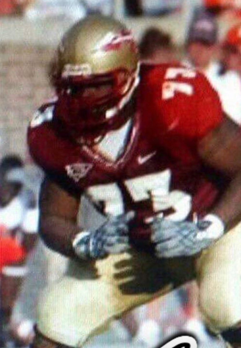 leahbergeron's tweet photo. I hate that you won’t be here to go with your son on his official visits. We feel your spirit all around us! Love you forever! #NoleBlooded #73 #BigMeeks #FSU #Tribe19 🍢 https://t.co/6rJ55DwhBc
