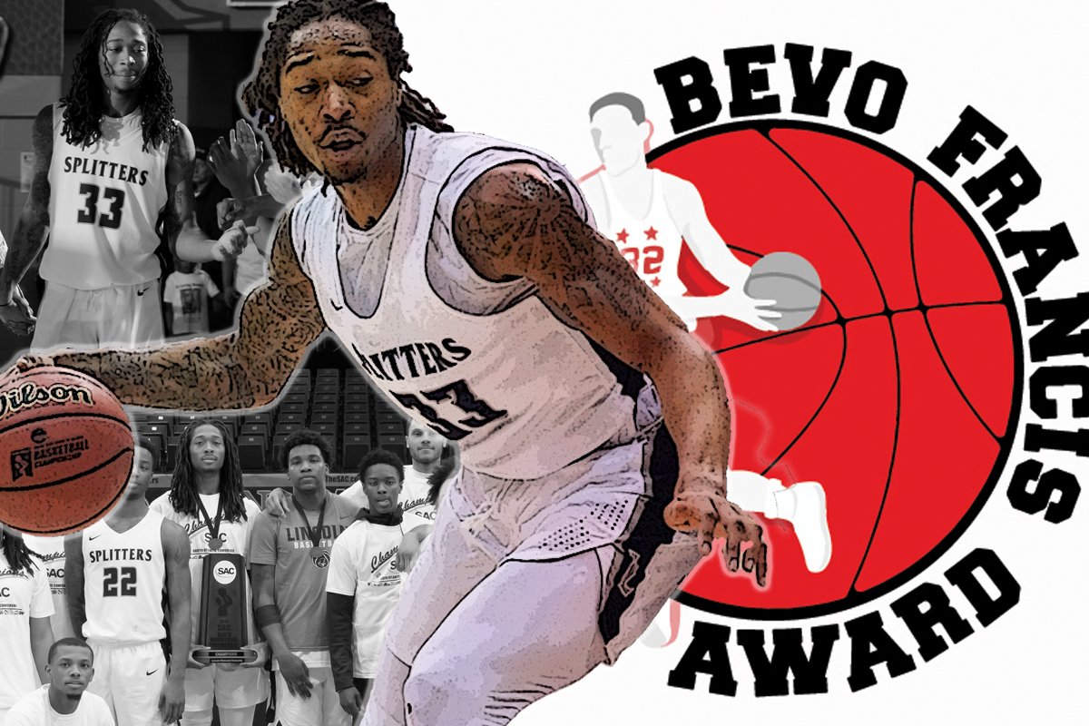 LMURailsplitter's tweet photo. BREAKING: @LMUMBB's @EmanuelTerry08 is the 2018 Bevo Francis Award winner, given annually to the top player in Small College Basketball https://t.co/knVkaSfUwq