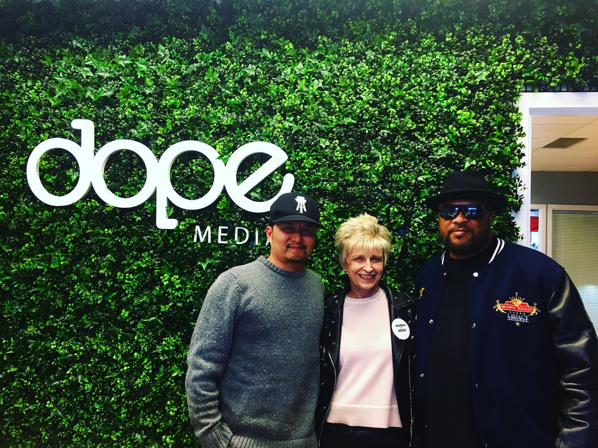 GREAT MEETING OF THE MINDS!
DAVE <a href="/DOPE_Magazine/">DOPE Magazine</a>
NANA #NANASSECRET
JERRY #BUDEBOYENT