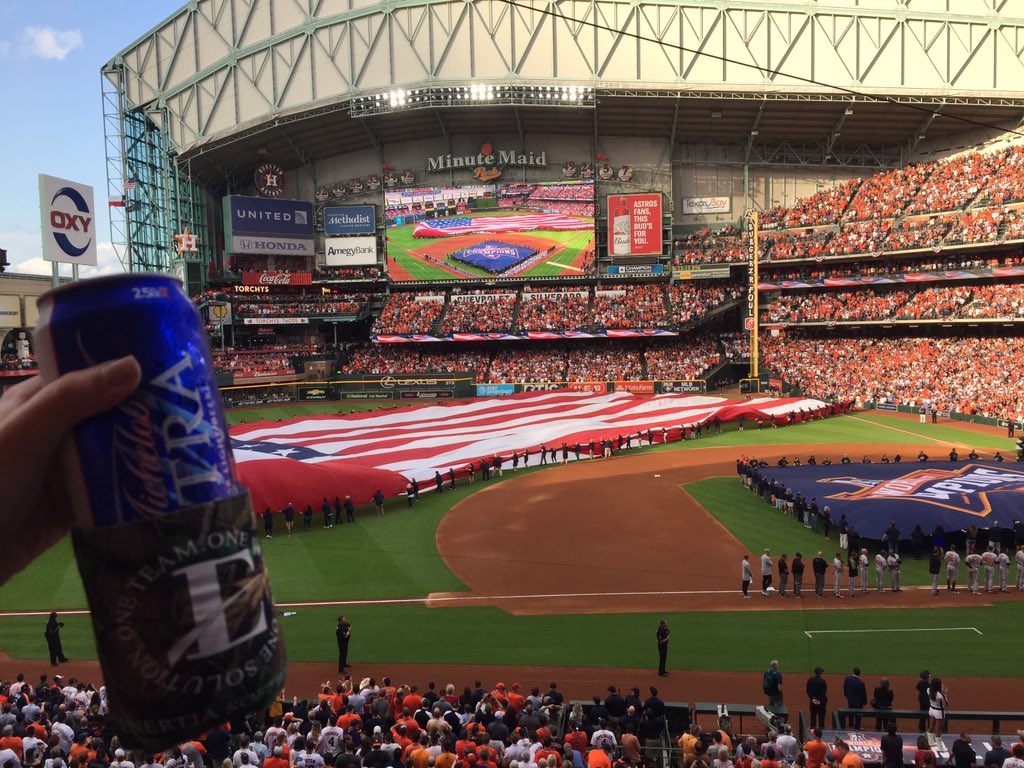 The #Enertiakoozie view #openingday #houstonastros <a href="/EnertiaSoftware/">Enertia Software</a>