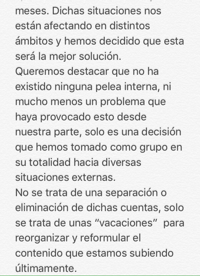 army_nacho's tweet photo. 🌼C O M U N I C A D O 🌼

Queremos dejarles esto aquí para quienes quieran leerlo y sepan los motivo de nuestra inactividad 

Gracias a todos por el apoyo siempre 💕 https://t.co/0oPDuLCLn1