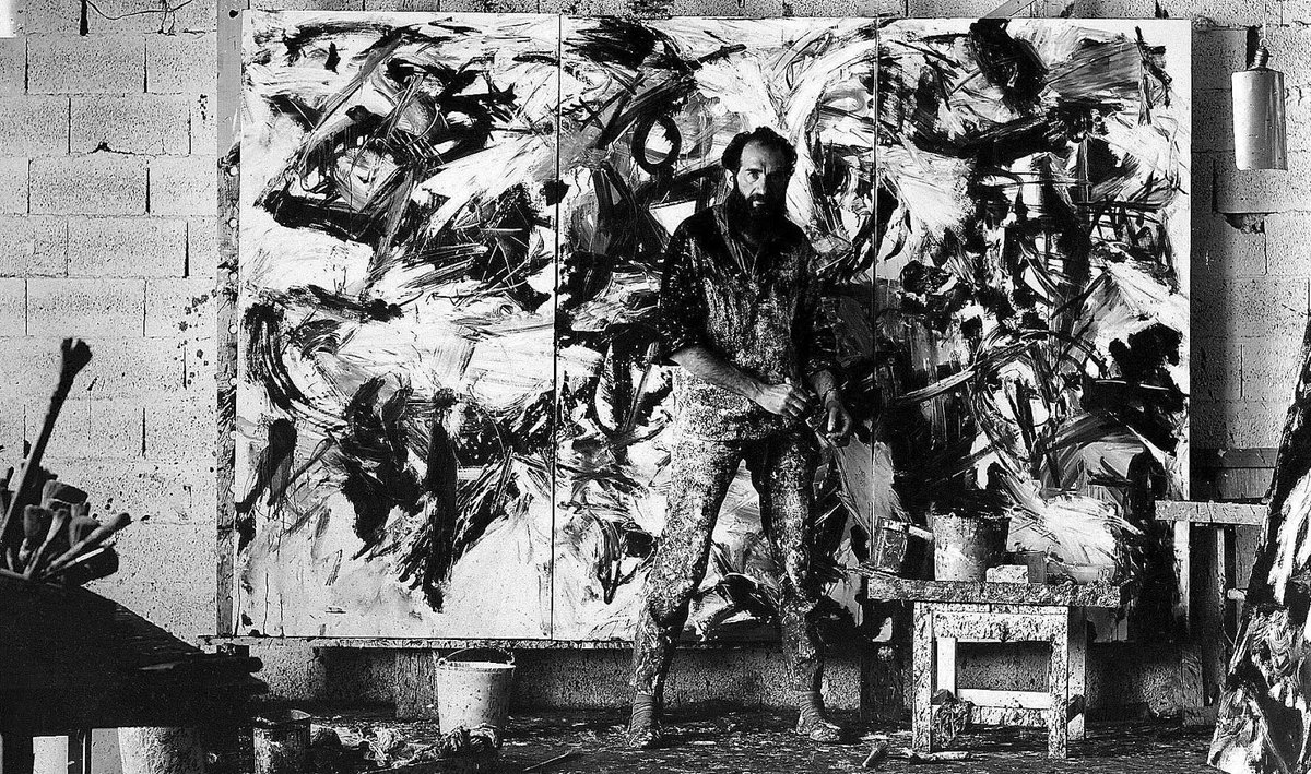 Foto del giorno: Emilio Vedova nel suo studio, 1962...