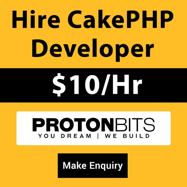 ProtonBitsSoft's tweet image. Hire our dedicated CakePHP developers for your complex projects. To know more visit at: bit.ly/2GPXkQd #CakePHP #CakePHPDevelopers #CakePHPDevelopment