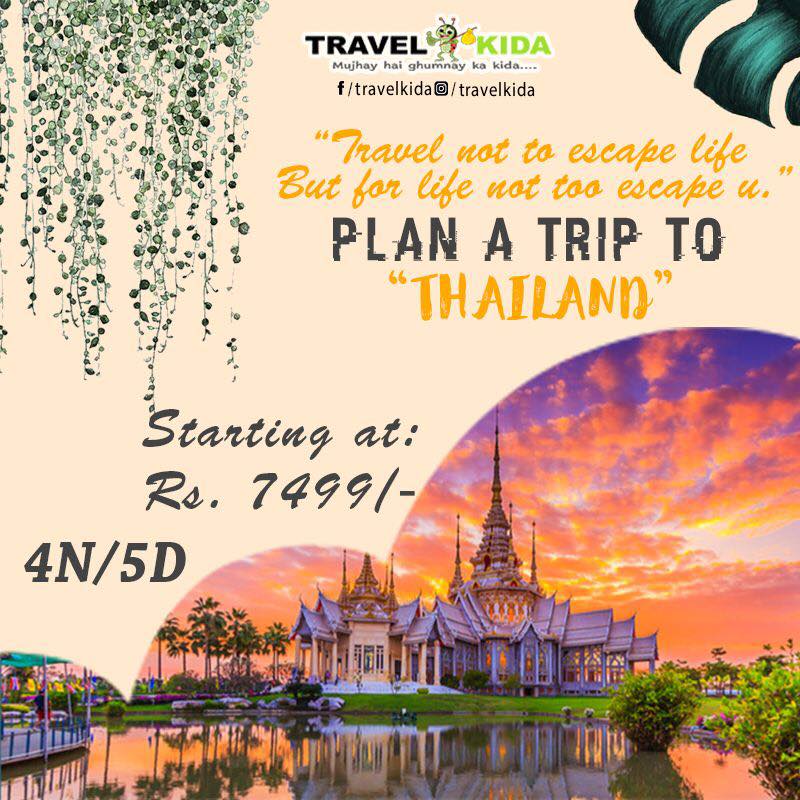 THAILAND FOR Rs 7499 ONLY...
The place to learn and fall in love with buddhism and their beautiful monastries.
Not just that, experience the amazing nightlife of thailand and experience its thainess.
#thailand #trip #thaifood #bestpackage #nightlife #travelkida #package #travel