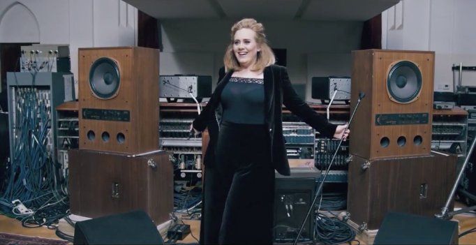 adelepoland_'s tweet image. I am sorry for a long break! I am back here! Adele live at the chruch studios💕