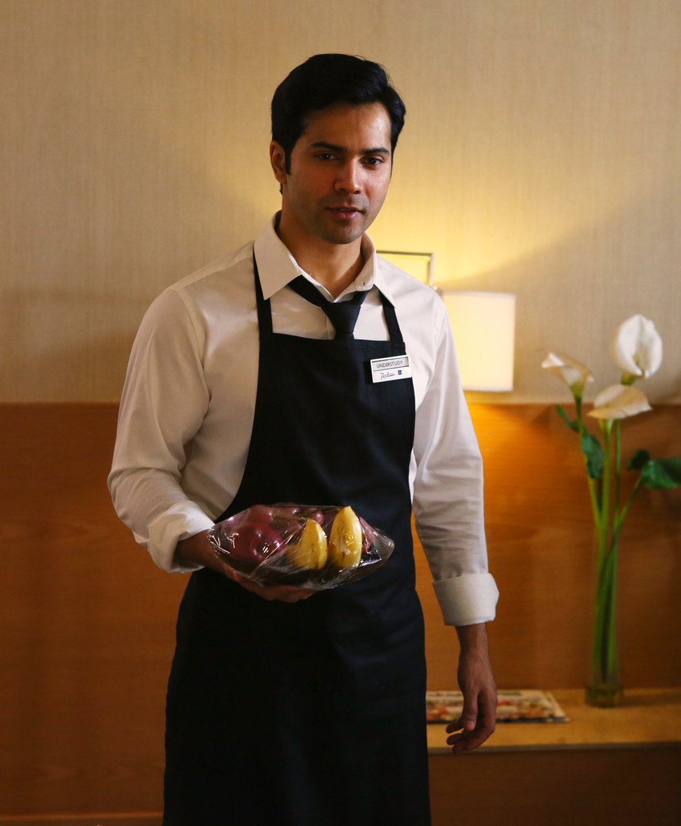 OctoberFilm2018's tweet photo. That's what they mean by living the character! From vacuuming to washing toilets, Dan did it all! Meet him in cinemas on 13th April. #October https://t.co/Vt7gHqrOPZ 

@Varun_dvn @BanitaSandhu @ShoojitSircar @ronnielahiri @filmsrisingsun @Kinoworksllp @ZeeMusicCompany https://t.co/7BIkzliCSN