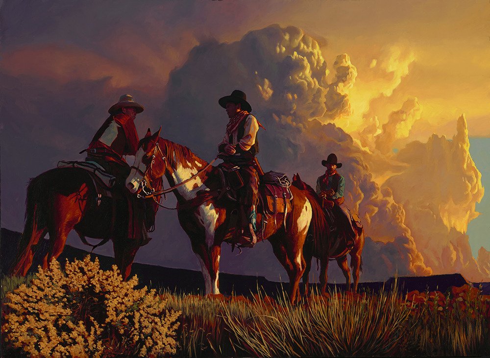 CGdrawing's tweet photo. Mark Maggiori is a French artist who paints modern cowboys in the nostalgic American West. 

https://t.co/bAyc7IiQIM https://t.co/dHPjtRdBqq