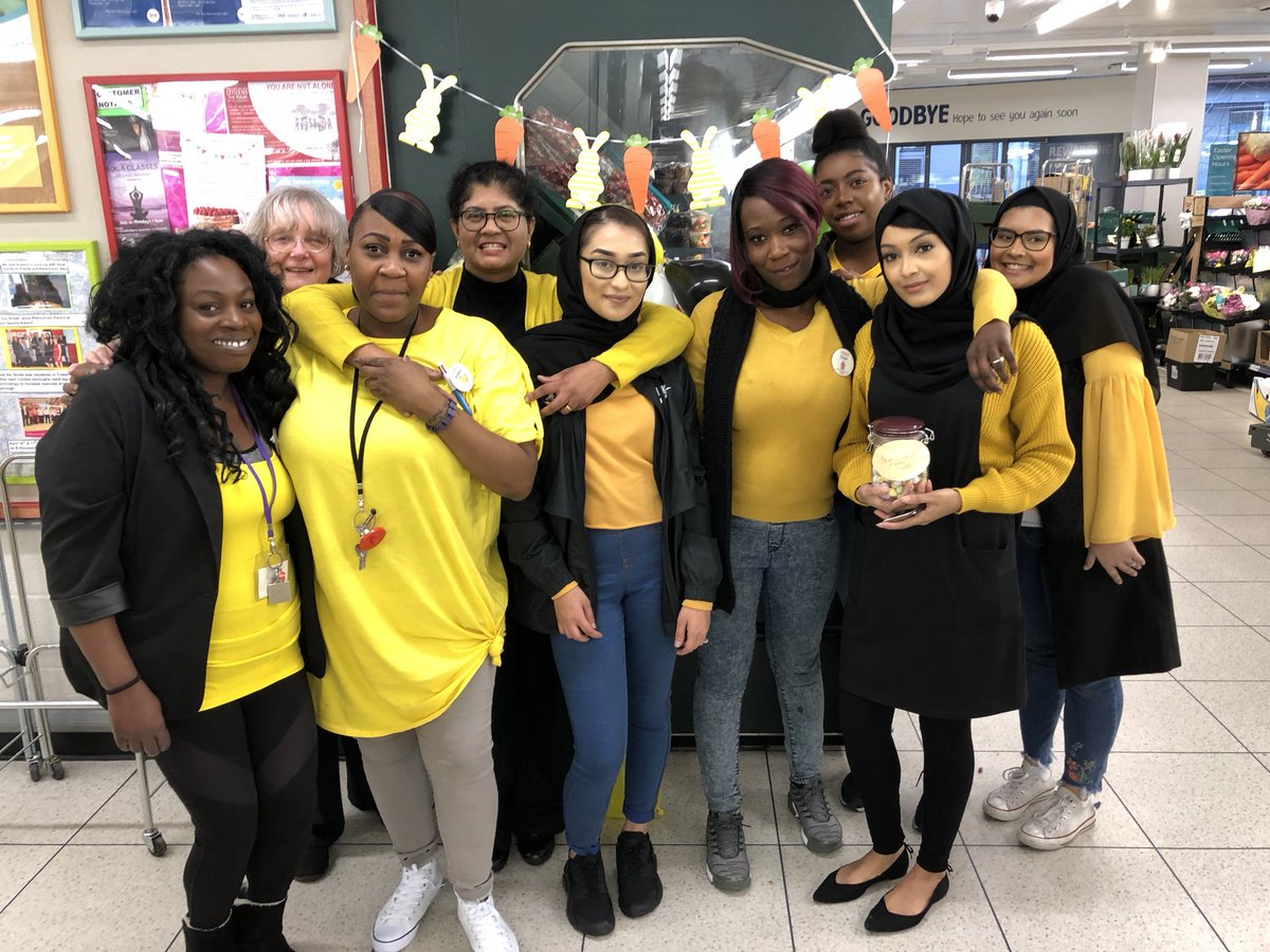 Winner of our Easter Fundraiser! <a href="/TescoBowMetro/">Tesco Bow Metro</a>. Angela thanks for organising and Sue thanks for the cakes. Well done all. @aandasmum