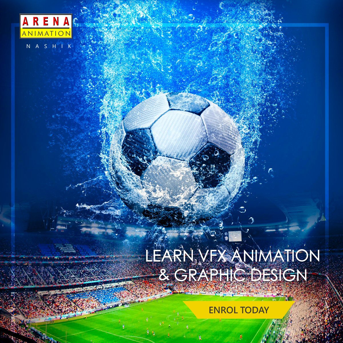 arenanashik's tweet photo. Learn VFX Animation &amp; Graphics Design From Industry Expert 
#CareerOriented #JobGuarantee #AdvancedVFX #AAIP #ArenaNashik
Apply Now: https://t.co/FK9SUmd2z3 https://t.co/TViG0WKVq1