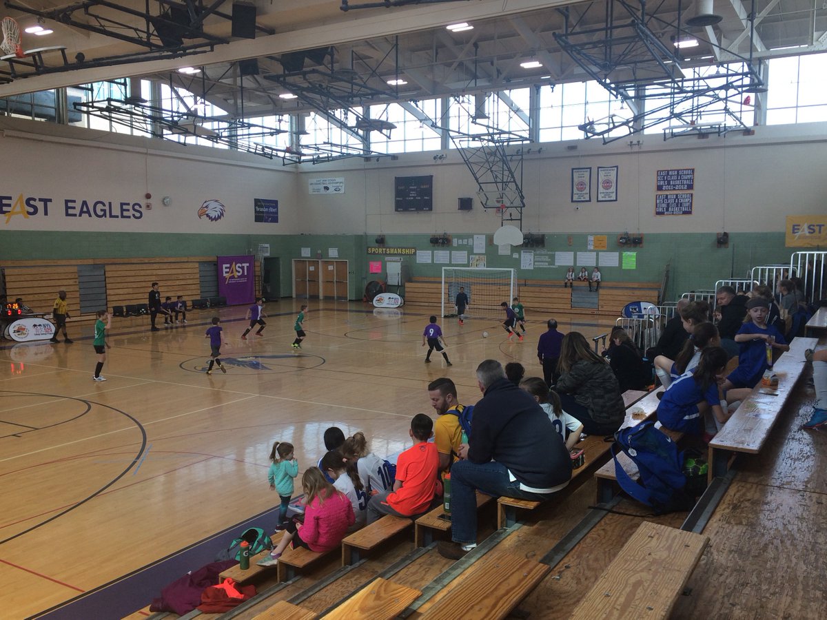 RiverFlowSoccer's tweet photo. Action from day 1 of the 1st Annual City Futsal Tournament. Thanks to @NewYorkWest and all the teams that played today! Futsal + #ROC = Great things happening @EastEpo https://t.co/xfWAyKzSgt