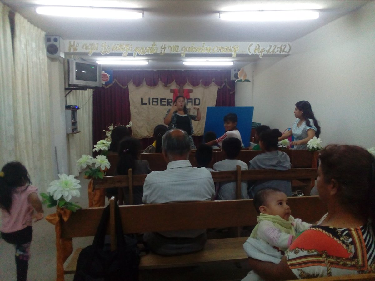 nobezu's tweet photo. Semana Santa #Libertad Dios bendiga el trabajo de cada obrero que contribuyó a anunciar el mensaje de salvación. @JairTeologo @YudyVilladeRome @zonaliguimac @adventistasmpcs https://t.co/6JKZoMRKIO