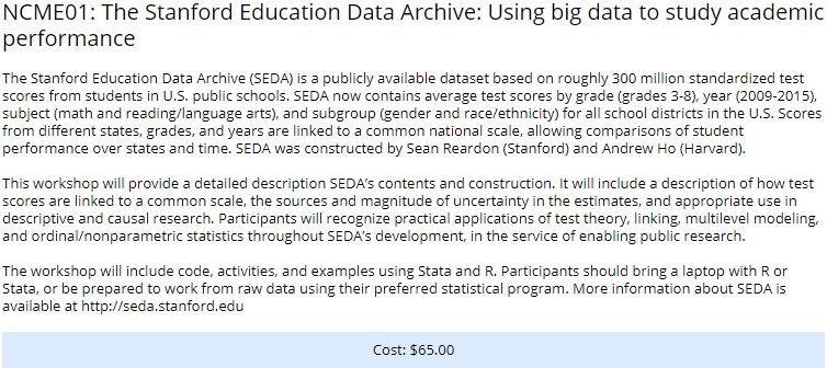 Andrew Ho (@andrewdeanho) on Twitter photo In NYC next Friday AM? Learn about our free SEDA data: 300 million test scores and counting. Join me, <a href="/seanfreardon/">sean reardon</a> @BenjaminRShear Erin Fahle at #AERA18/#NCME18. Register at aera.net/Membership/My-…, NCME tab, NCME01. In NYC next Friday AM? Learn about our free SEDA data: 300 million test scores and counting. Join me, <a href="/seanfreardon/">sean reardon</a> @BenjaminRShear Erin Fahle at #AERA18/#NCME18. Register at aera.net/Membership/My-…, NCME tab, NCME01.