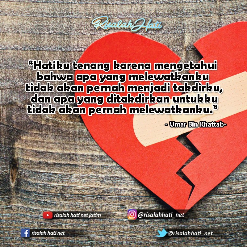 risalahhati_net's tweet photo. Percayalah pada Allah dengan takdir yang sudah ditetapkan oleh Allah.
#risalahhati #nettv #netjatim #islamic #quotes #muslim https://t.co/caZomgXp9b