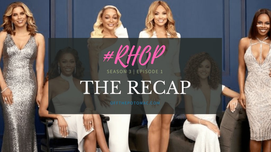 OffThePotomac's tweet photo. RECAP: Real Housewives of Potomac S3, E1 #RHOP https://t.co/uArBtKP7Sw https://t.co/SDi4uK0VTF