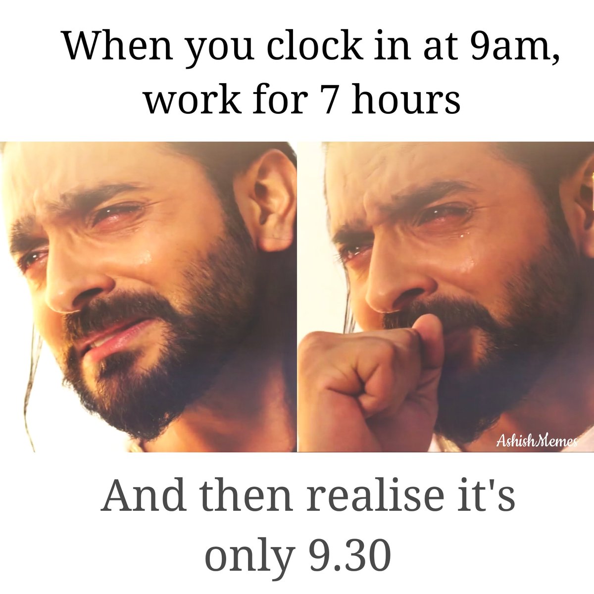 AshishMemes's tweet image. When you just got comfortable in your seat at office and you already want to go home.. 😩 the #WorkStruggles
#AshishSharma
#AshishMemes
#PrithviVallabh